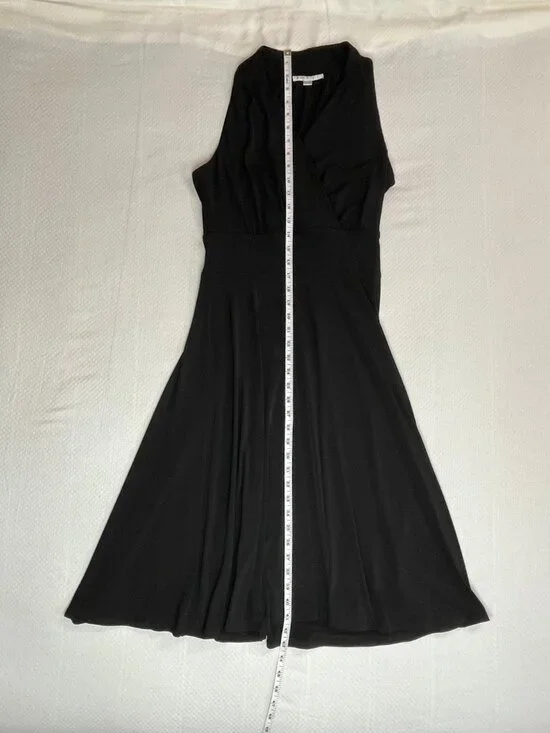 Cleo Black Sleeveless Fit & Flare Dress | Size 4 - Picture 11 of 11